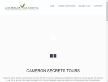 Tablet Screenshot of cameronsecrets.com